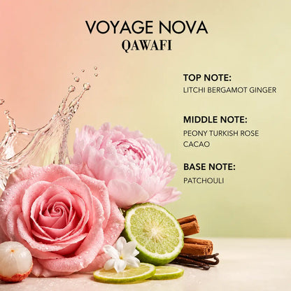 Voyage Nova™ Signature Rose Perfume | Fruity Floral Women's Fragrance