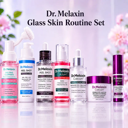 Dr. Melaxin Glass Skin Routine Set Brighten, Smooth & Firm